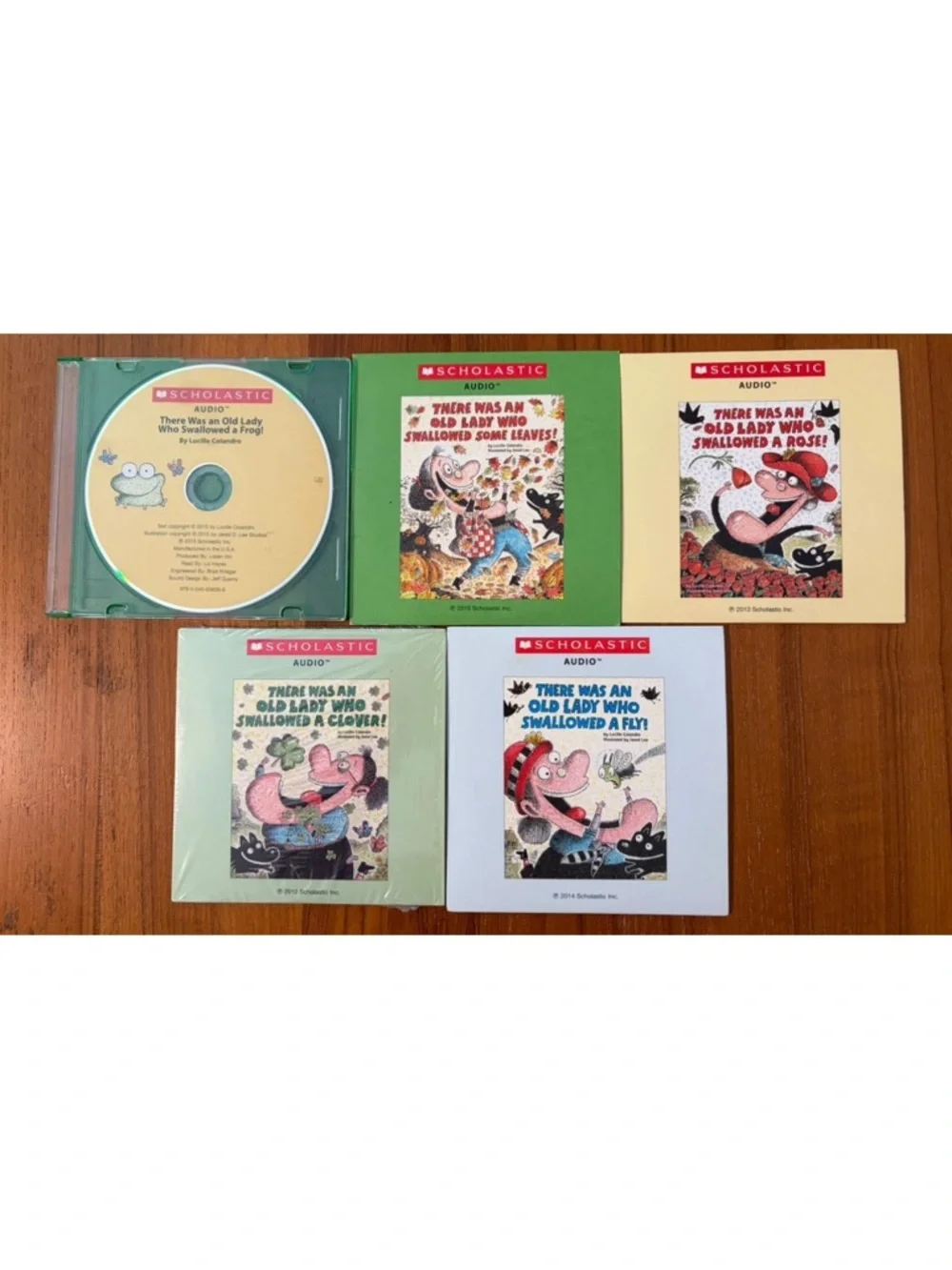 Scholastic Audio Books CD Lot (14) Children’s Stories, Homeschool School Reading